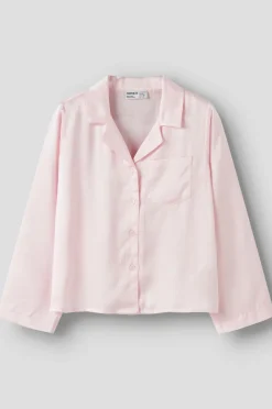 Clearance Pyjamasskjorte nkFruth PY LS Shirt Box Børn Nattøj & Homewear