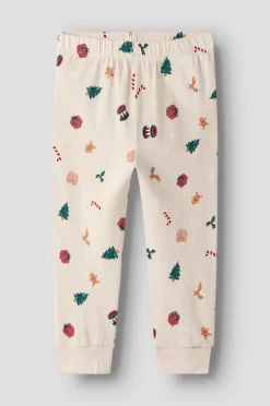 Outlet Pyjamassæt nmnVismas LS Børn Nattøj & Homewear