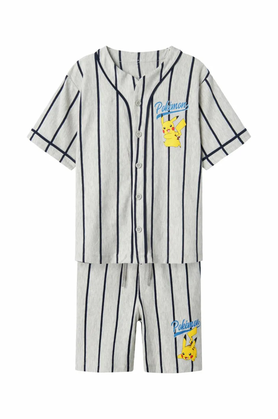 Name it Skjorte + shorts nkmMaska Pokemon Nreg Shortsset Sky^Børn Sæt Til Børn