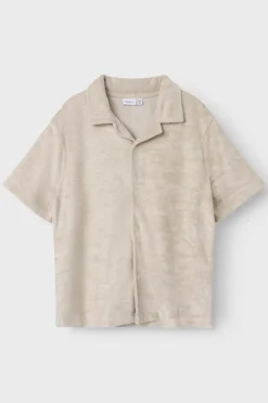 Name it Skjorte nkmFredy Nreg Terry SS Shirt^Børn Skjorter