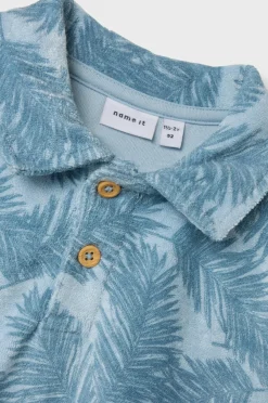 Name it Skjorte nmmFrede Nreg Terry SS Polo Box i frotté^Børn Skjorter