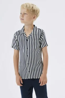 Outlet Skjorter nkmFerane SS Shirt Box Børn Skjorter