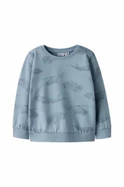 Hot Sweatshirt NmmVaron LS Aop Swt Unb Børn Sweatshirts & Hoodies
