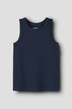 Clearance Tanktop nmmTank Grey Firetruck 2-pak Børn Toppe & T-Shirts