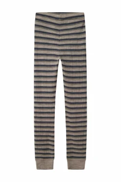 Name it Termounderbukser nkmWang Wool Needle Longjohn Stripe^Børn Undertøj
