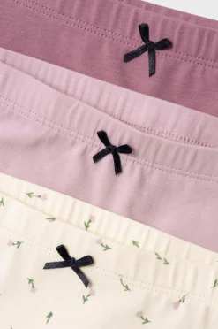 Name it Trusser NmfTights Floral 3-pak^Børn Undertøj