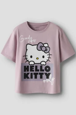 Sale T-shirt nkfDykaja Hellok SS Sky Børn Toppe & T-Shirts