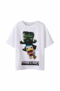 Sale T-shirt nkmNif Minecraft SS Børn Toppe & T-Shirts