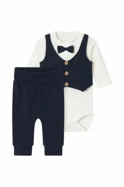 Name it baby Babysæt nbmAdam LS Body Set Noos^Børn Bodies