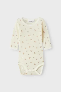 Discount baby Body nbfWang Wool Needle LS Børn Bodies