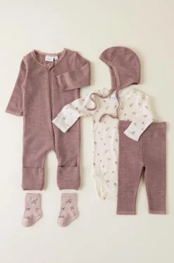 Discount baby Body nbfWang Wool Needle LS Børn Bodies
