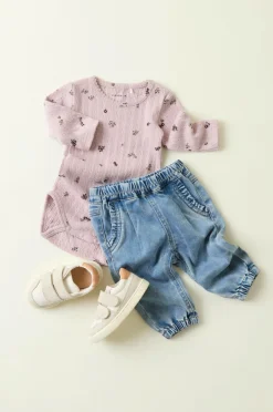 Name it baby Jeans nbfRose R Frill Jeans 1550-to^Børn Bukser, Jeans & Leggings