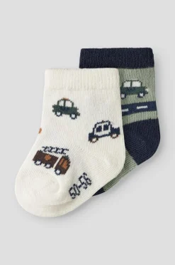 Name it baby Strømper nbmTocar 2-pak^Børn Undertøj & Badetøj