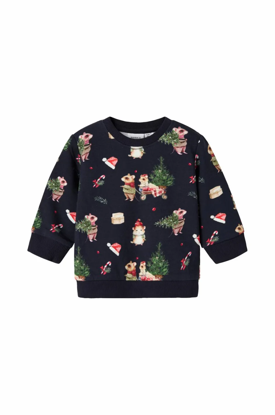 Discount baby Sweatshirt Nbnrenu LS Sweat Bru Børn Trøjer