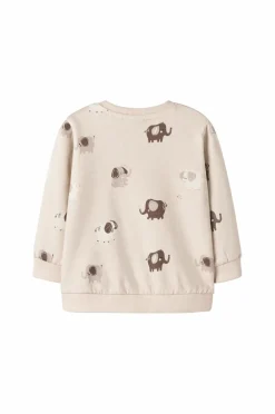 Name it baby Sweatshirt nbnoHapi LS Sweat Bru^Børn Trøjer