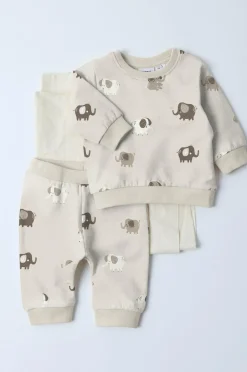 Name it baby Sweatshirt nbnoHapi LS Sweat Bru^Børn Trøjer