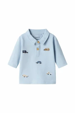Outlet baby T-shirt nbmDexter LS Polo Top Børn Toppe & T-Shirts