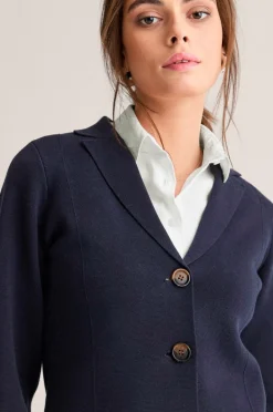 Newhouse Strikket blazer Kim^Dame Blazere & Veste