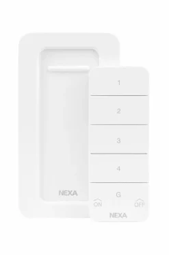 Clearance Myct-2107 Fjernbetjening med magnetisk nøgle 4-kanals 433 Mhz Tv, Lyd & Det Smarte Hjem