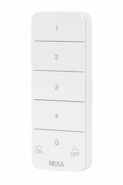 Clearance Myct-2107 Fjernbetjening med magnetisk nøgle 4-kanals 433 Mhz Tv, Lyd & Det Smarte Hjem