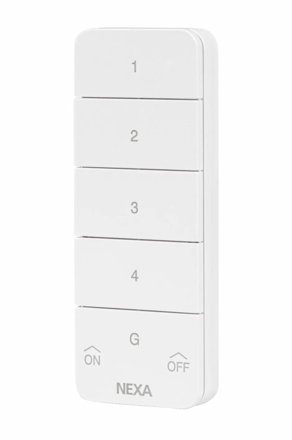Clearance Myct-2107 Fjernbetjening med magnetisk nøgle 4-kanals 433 Mhz Tv, Lyd & Det Smarte Hjem