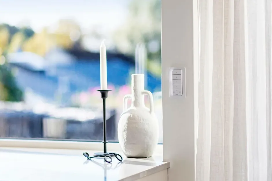 Clearance Myct-2107 Fjernbetjening med magnetisk nøgle 4-kanals 433 Mhz Tv, Lyd & Det Smarte Hjem