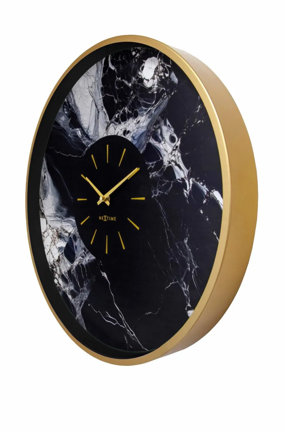 NeXtime Vægur Marble Duo 48 cm^ Vægure
