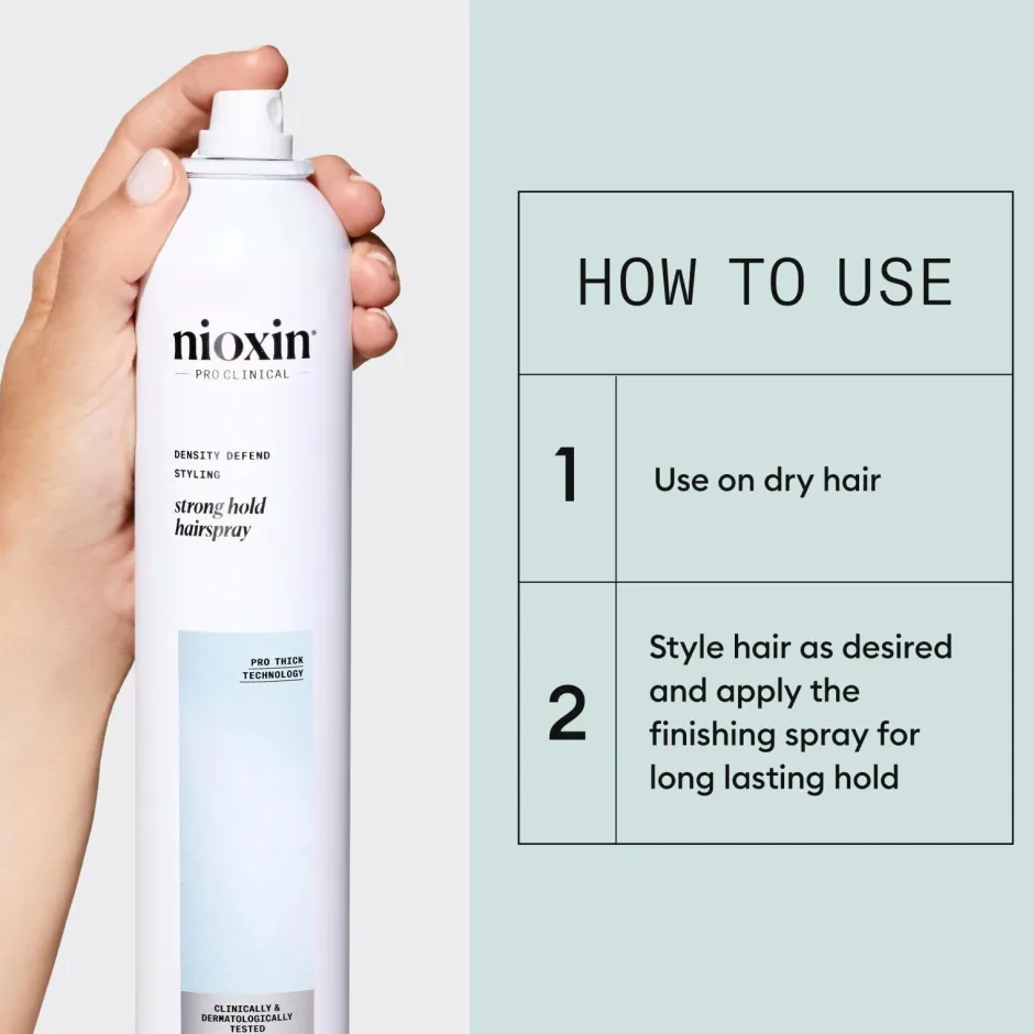 Nioxin Strong Hold Hairspray 300 Ml^ Styling