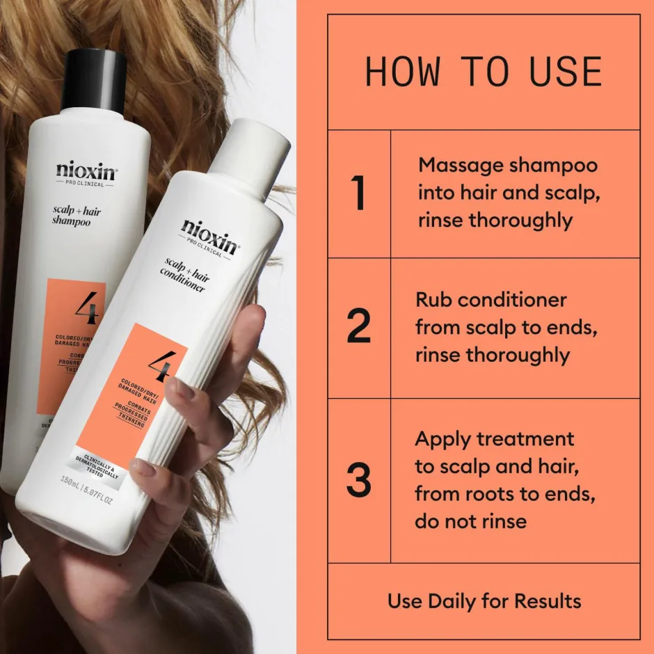 Nioxin System 4 Trial Kit^ Hår|Hår