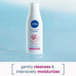 Nivea Ansigtsrens Cleansing Milk Caring 200 ml^ Ansigtspleje