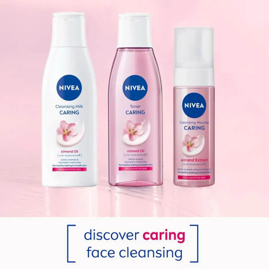 Nivea Ansigtsvand Toner Caring 200 ml^ Ansigtspleje