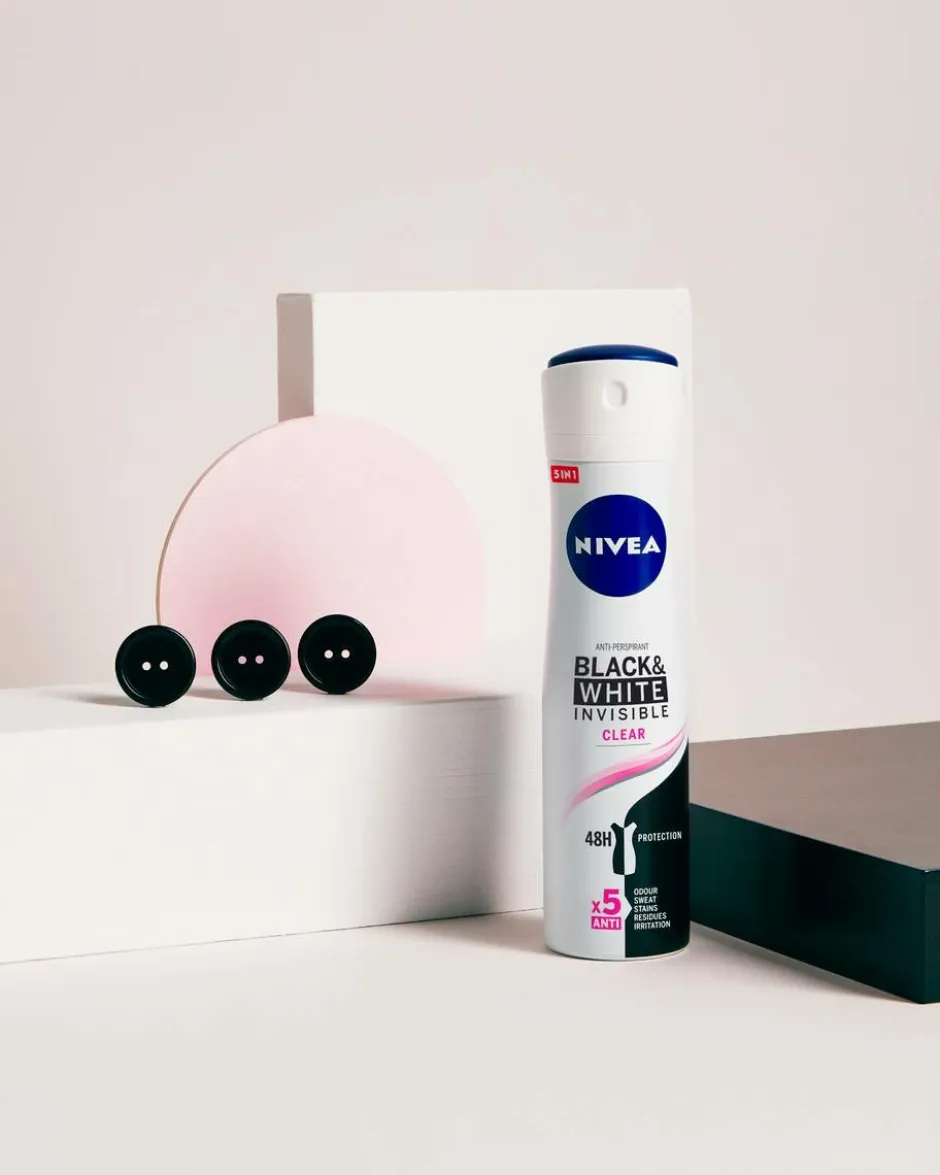 Outlet Antiperspirant Deo Spray Black & White Original 150 ml Kropspleje