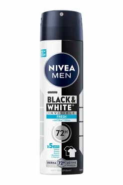 Nivea Antiperspirant Deo Spray Black & White Fresh 150 ml^ Kropspleje|Kropspleje