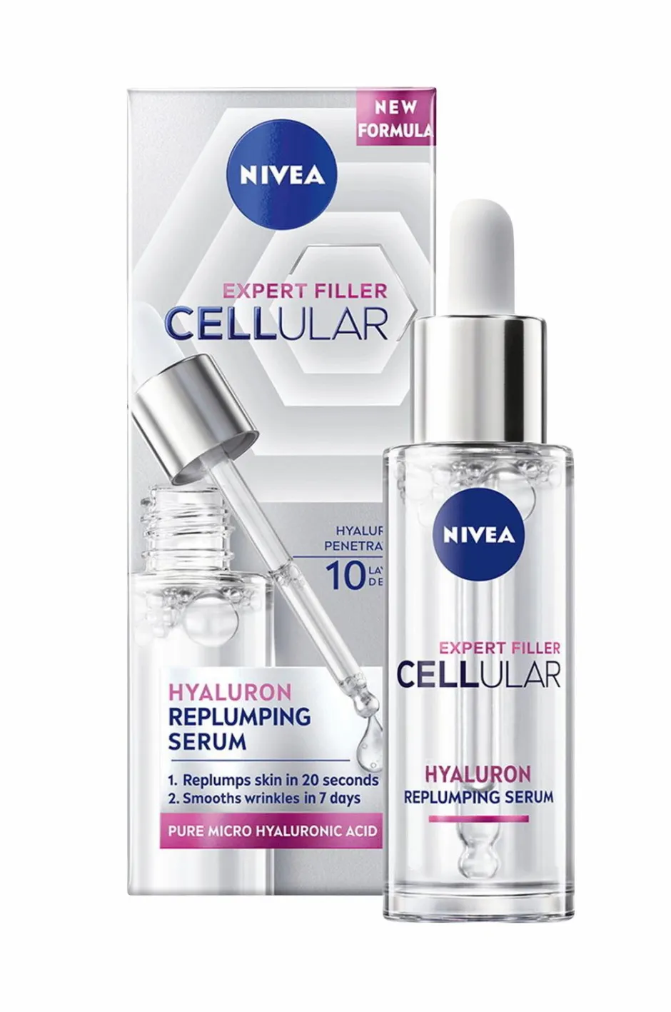 Nivea Cellular Expert Filler Hyaluron Replumping Serum^ Ansigtspleje