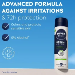 Nivea Derma Control Sensitive Spray 150 Ml^ Kropspleje|Kropspleje