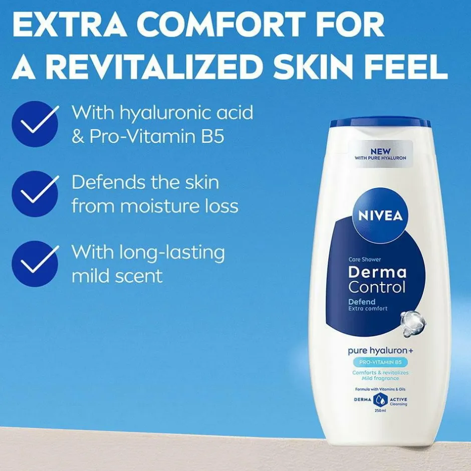 Nivea Derma Control Defend 250 Ml^ Kropspleje