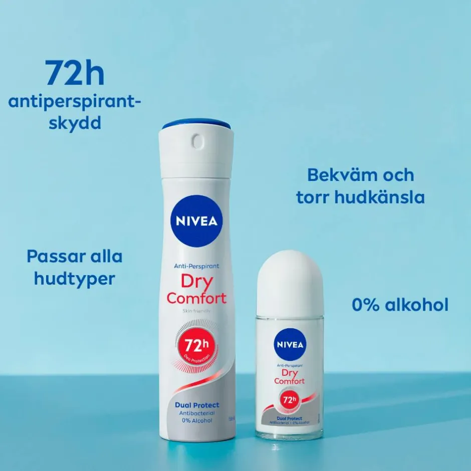Nivea Dry Comfort Spray 150 ml^ Kropspleje