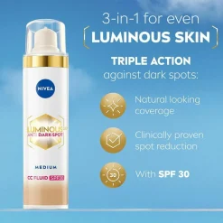 New LUMINOUS630 Anti Dark-Spot Cc Fluid 3-I-1 40Ml Ansigtspleje