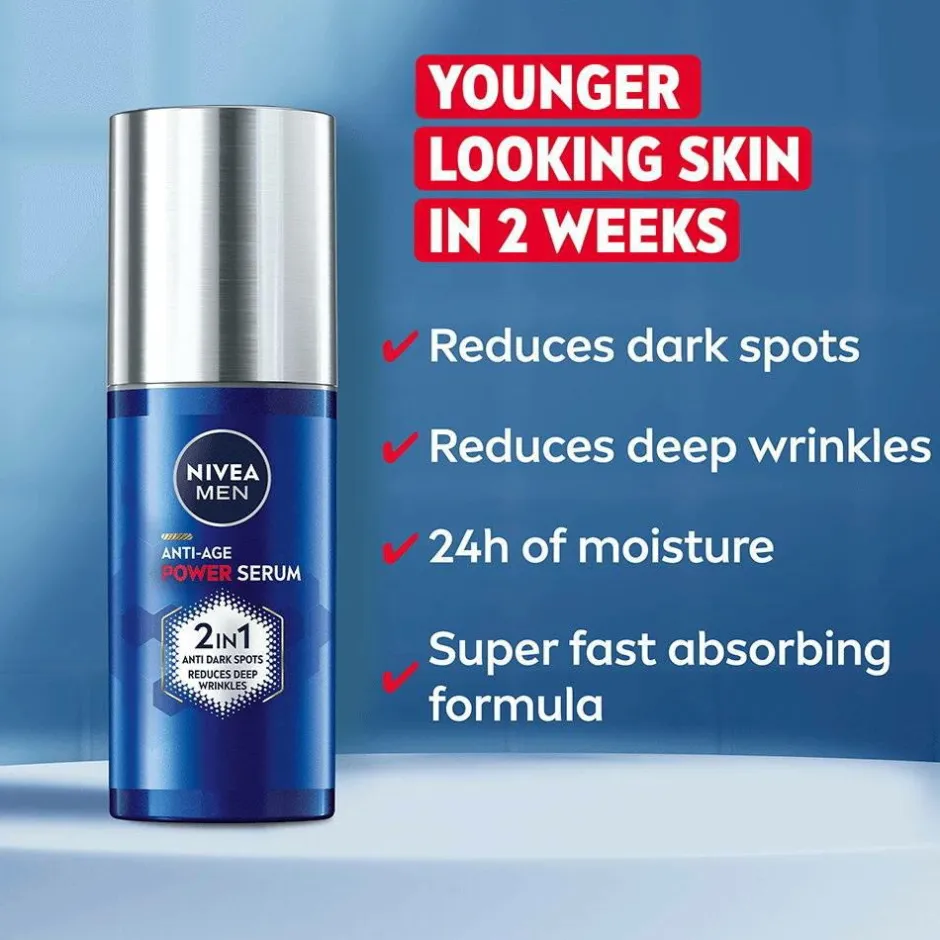 Nivea Luminous Anti-age Power 2 in 1 Serum 30 ml^ Ansigtspleje|Ansigtspleje