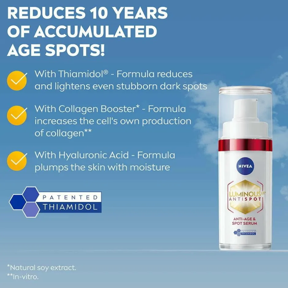 Nivea LUMINOUS630 Anti-Age & Dark-Spot Serum^ Ansigtspleje