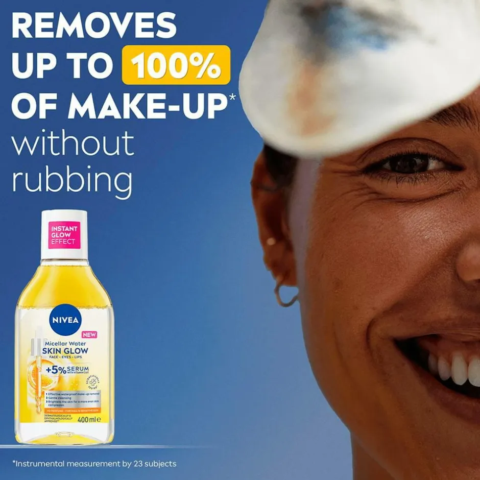Nivea Micellar Water Skin Glow 400 ml^ Ansigtspleje