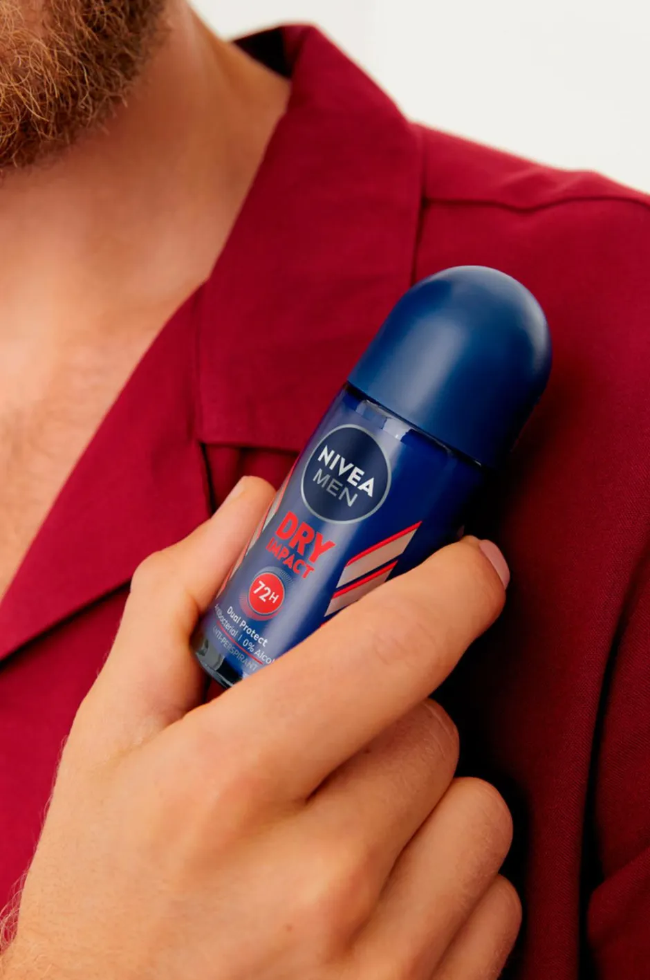 Nivea Men Dry Impact Roll On 50 ml^ Kropspleje|Kropspleje
