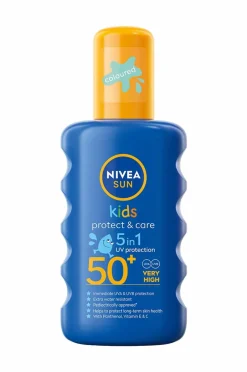 Clearance Protect & Care Kids Sun Spray Spf 50+ 200Ml Solbeskyttelse