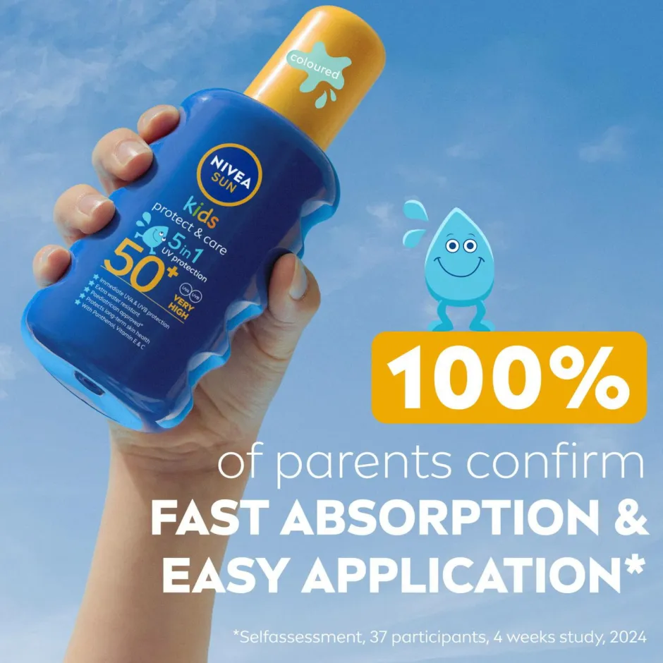 Clearance Protect & Care Kids Sun Spray Spf 50+ 200Ml Solbeskyttelse