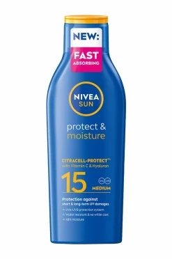 Nivea Protect & Moisture Sun Lotion SPF15 200 ml^ Kropspleje|Kropspleje