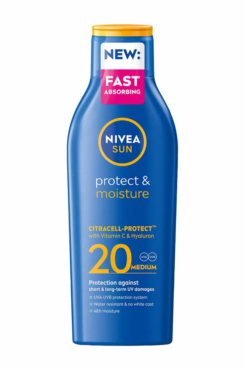 Nivea Protect & Moisture Sun Lotion SPF 20 200 ml^ Kropspleje|Kropspleje