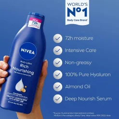 Nivea Rich Nourishing Body Lotion 250ml^ Kropspleje|Kropspleje