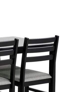 NORDFORM Alicante rektangulært spisebordssæt med bord og 4 stole, 110x70x74,5 cm^ Spisegrupper