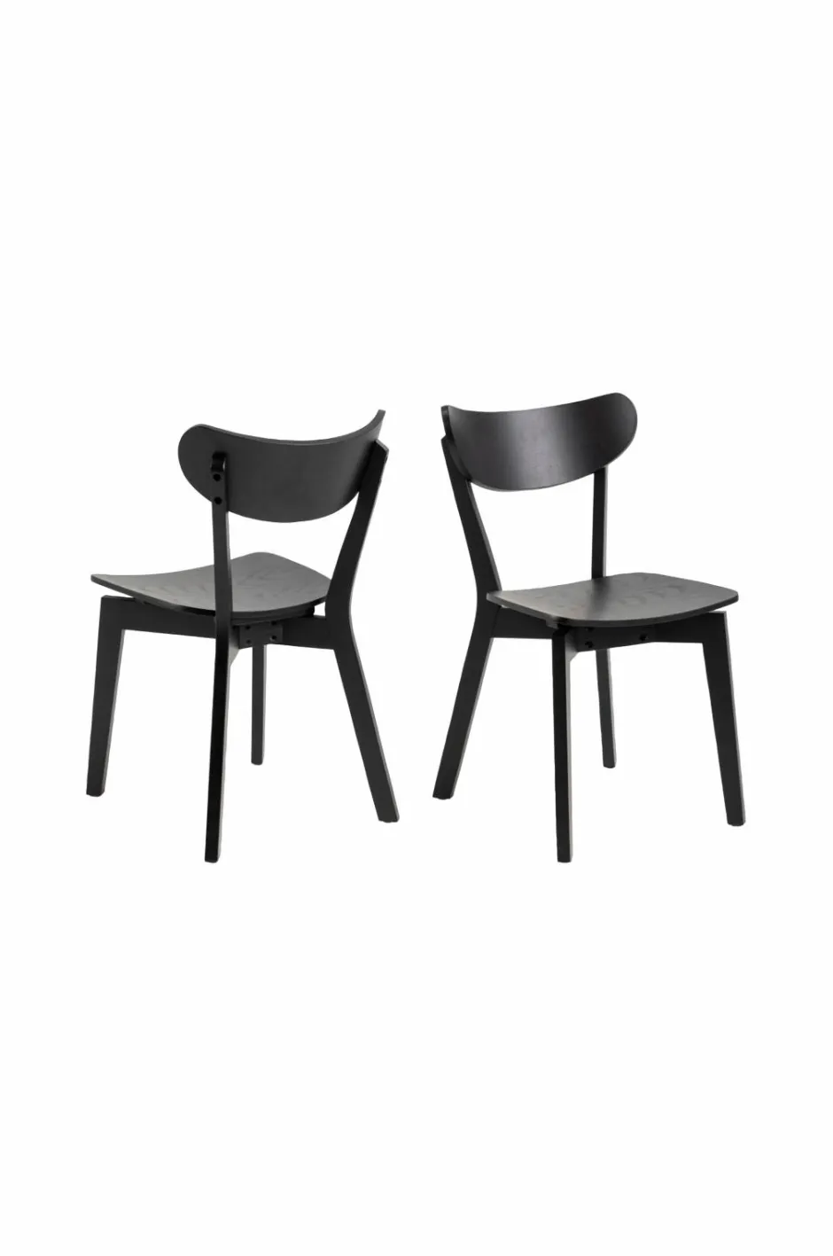 NORDFORM Roxby spisebordssæt med bord og 4 stole, 105x105x76 cm^ Spisegrupper