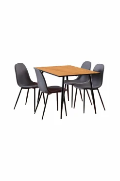 NORDFORM Wilma rektangulært spisebordssæt 120x80x75 cm combo 1^ Spisegrupper